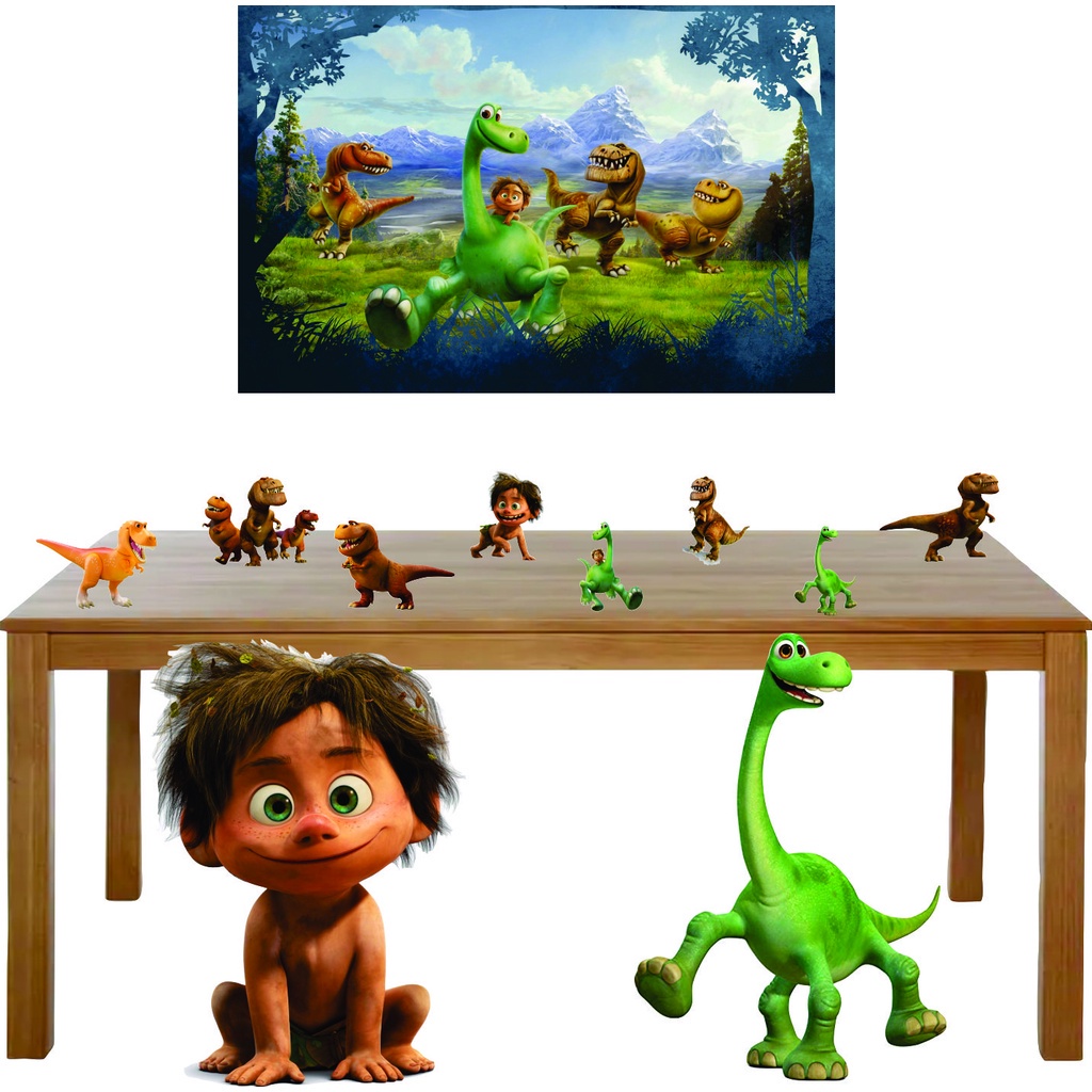 Kit Totens Display O BOM DINOSSAURO Display para chão e mesa