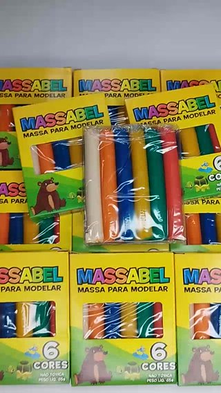 Caixas De Massinha De Modelar Infantil Lembrancinha Kit Festa