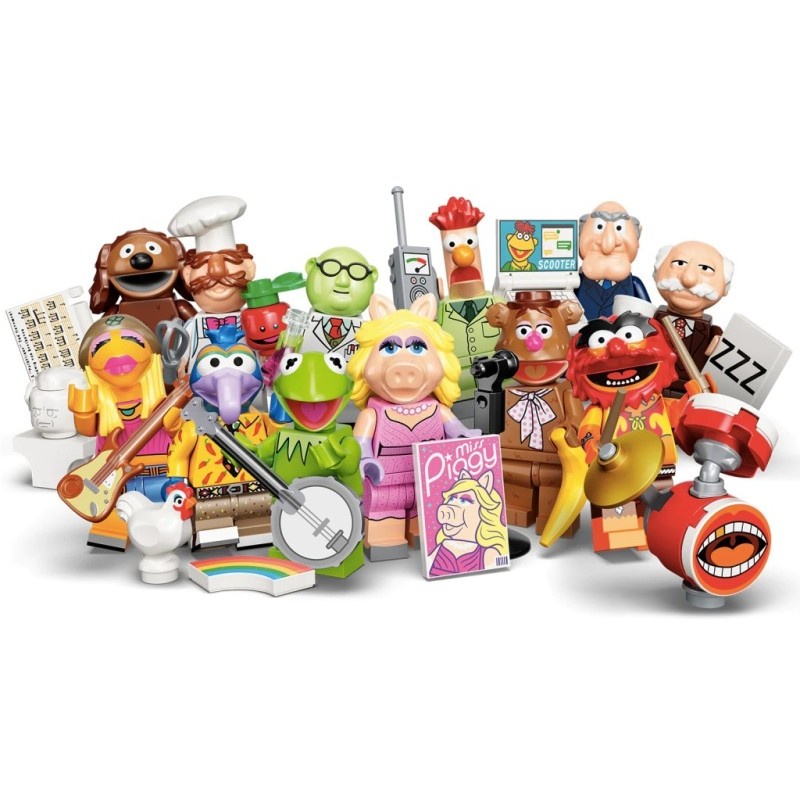 LEGO Mini Figuras Os Muppets Coleção Completa 71033 Shopee Brasil