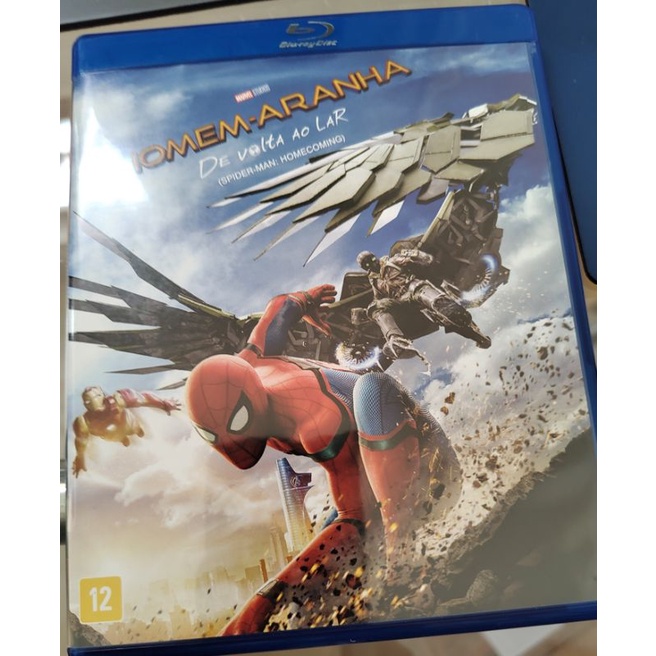 Blu Ray Homem Aranha De Volta Ao Lar Original Seminovo Shopee Brasil