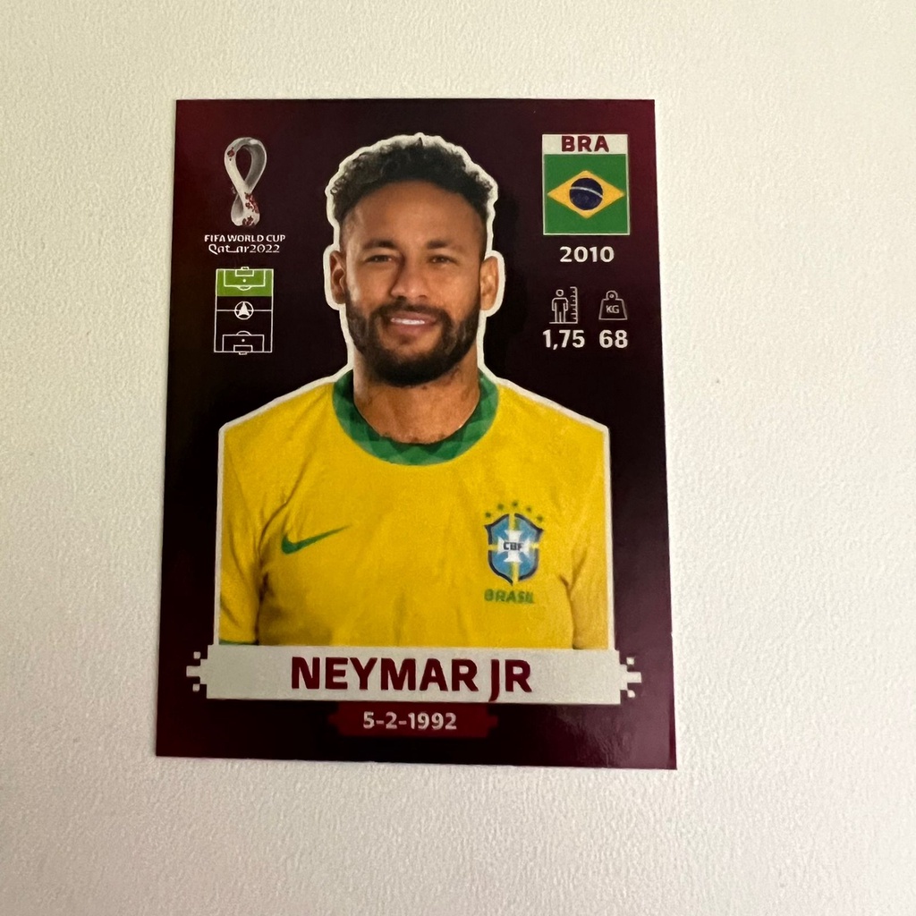 Figurinha Original Do Neymar Do Album Da Copa ORYX EDITION 2022