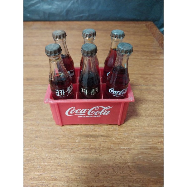 Garrafinhas E Mini Engradado Coca Cola Cole O Original Anos