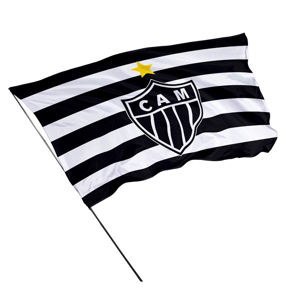 Bandeira Do Atlético Mineiro 1 45m X 1m At03 Shopee Brasil