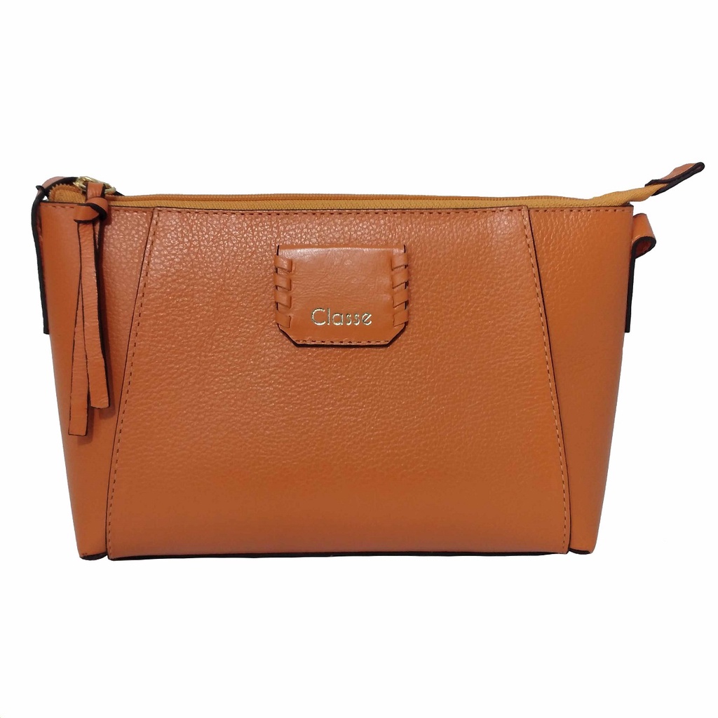 Bolsa Classe Couro Feminina Crossbody Tiracolo Transversal Ombro