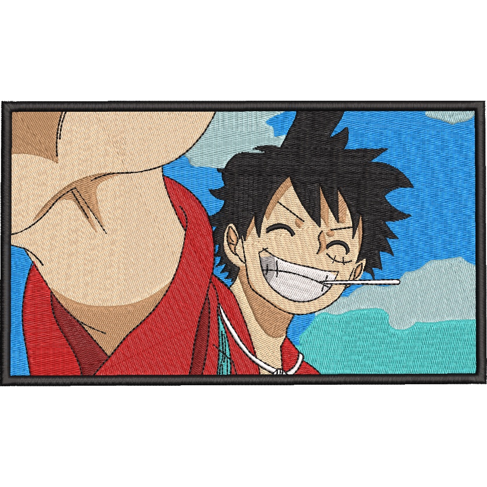 Patch Bordado Luffy Termocolante Bordado One Piece Shopee Brasil