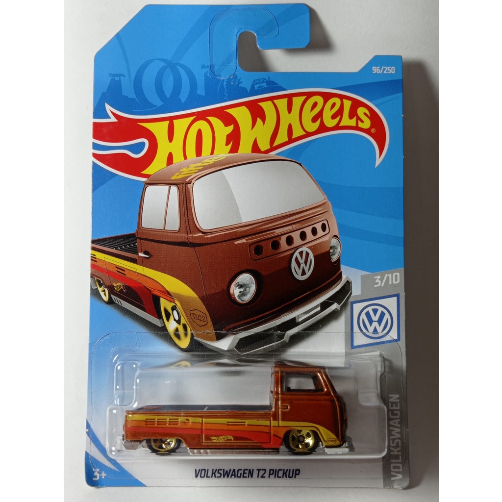 Volkswagen T2 Pickup Hot Wheels Kombi Shopee Brasil