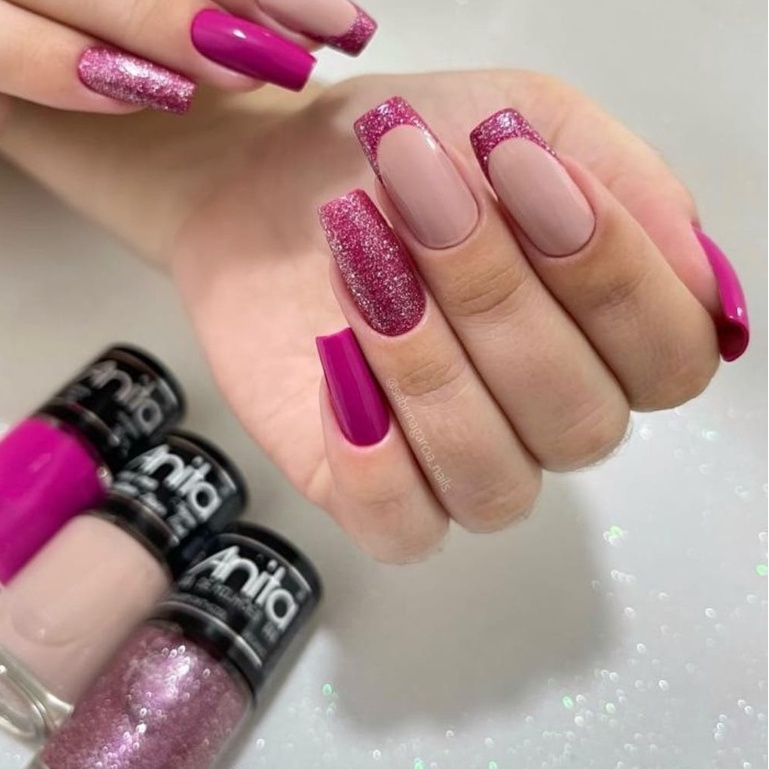 Kit Esmalte Anita C Esmaltes PINK NUDE Shopee Brasil