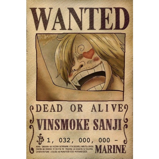 Placa Decorativa One Piece Wanted Cartazes Recompensa Placas