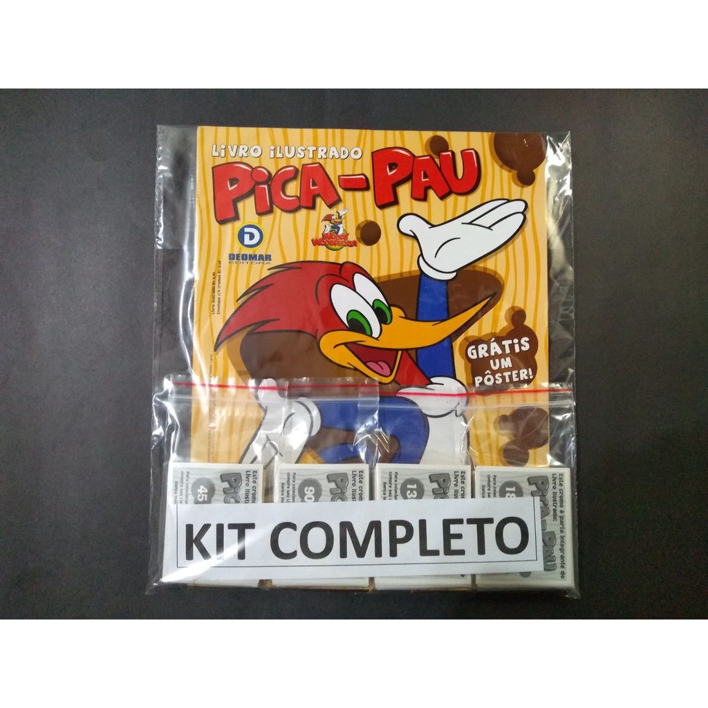 Album De Figurinhas Pica Pau Completo Para Colar Shopee Brasil