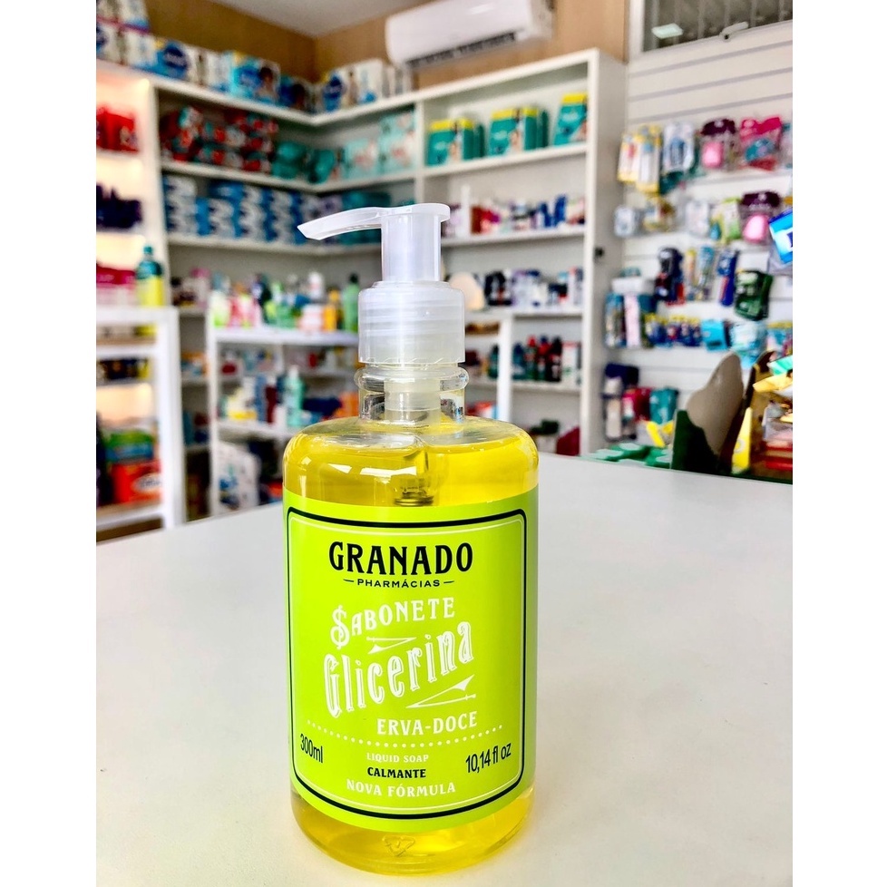 Granado Sabonete L Quido De Glicerina Erva Doce Ml Shopee Brasil