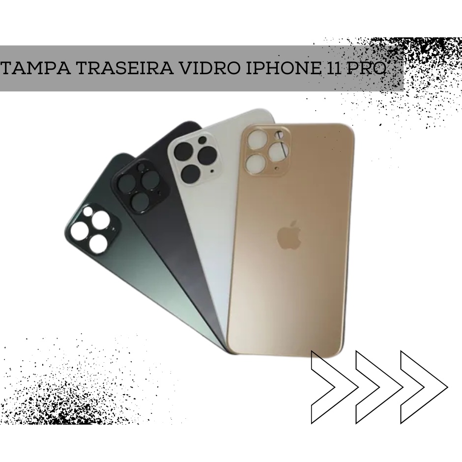 Tampa Traseira Iphone Pro Furo Da C Mera Maior Shopee Brasil