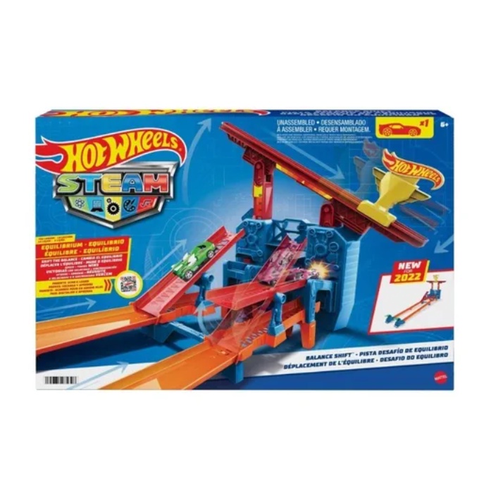 Hot Wheels Pista Desafio Do Equilibro Steam Mattel Hdy Shopee Brasil