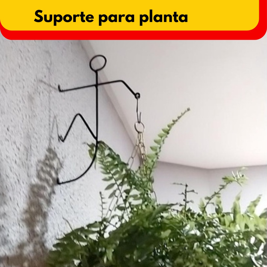 Gancho Decorativo Parede Para Plantas Ganchos Para Pendurar Plantas