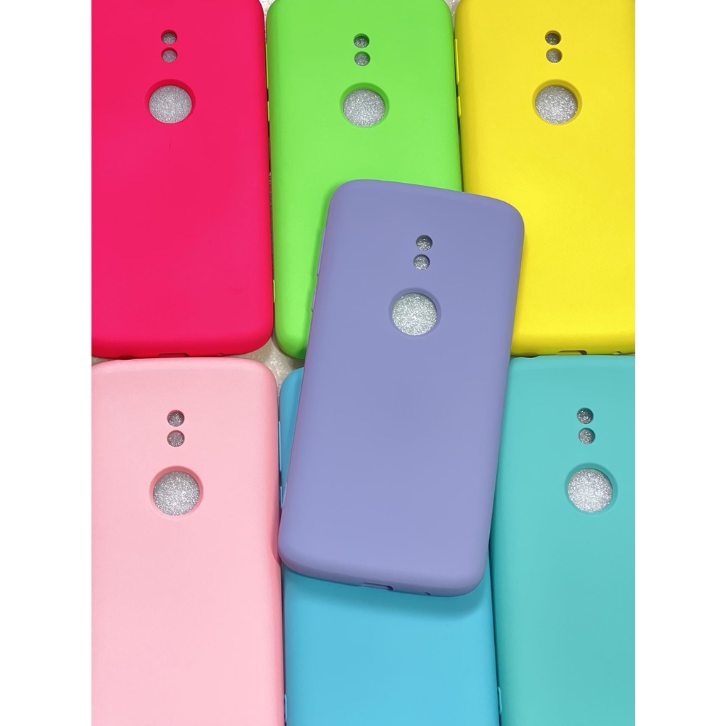 Capa Capinha Motorola Moto E G Play Silicone Aveludado Shopee Brasil