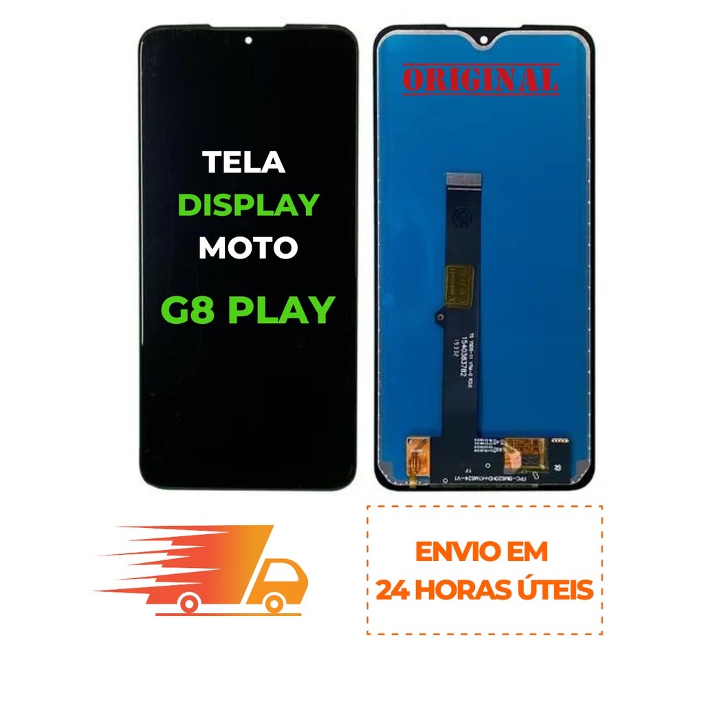 Tela Frontal Display Moto G Play Xt Moto One Macro Xt Touch