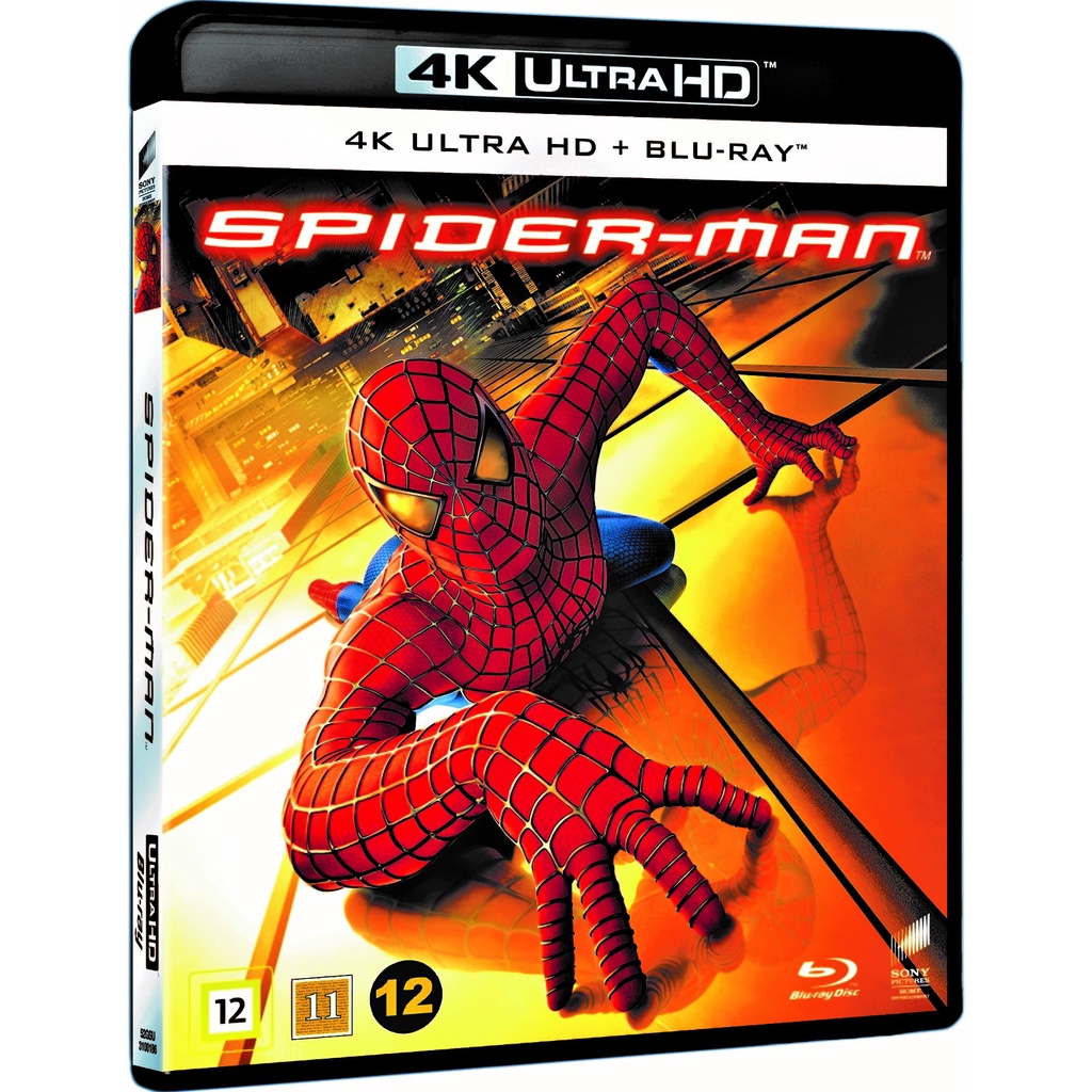 Homem Aranha 2002 Tobey Maguire 4K Ultra HD Blu Ray Shopee Brasil