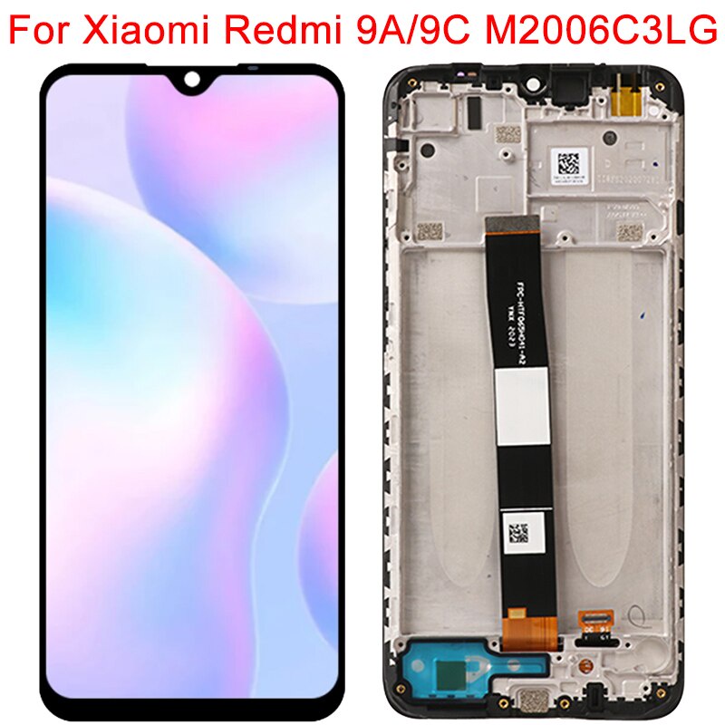 Tela Touch Display Frontal Redmi A C M C Lg Aro Original