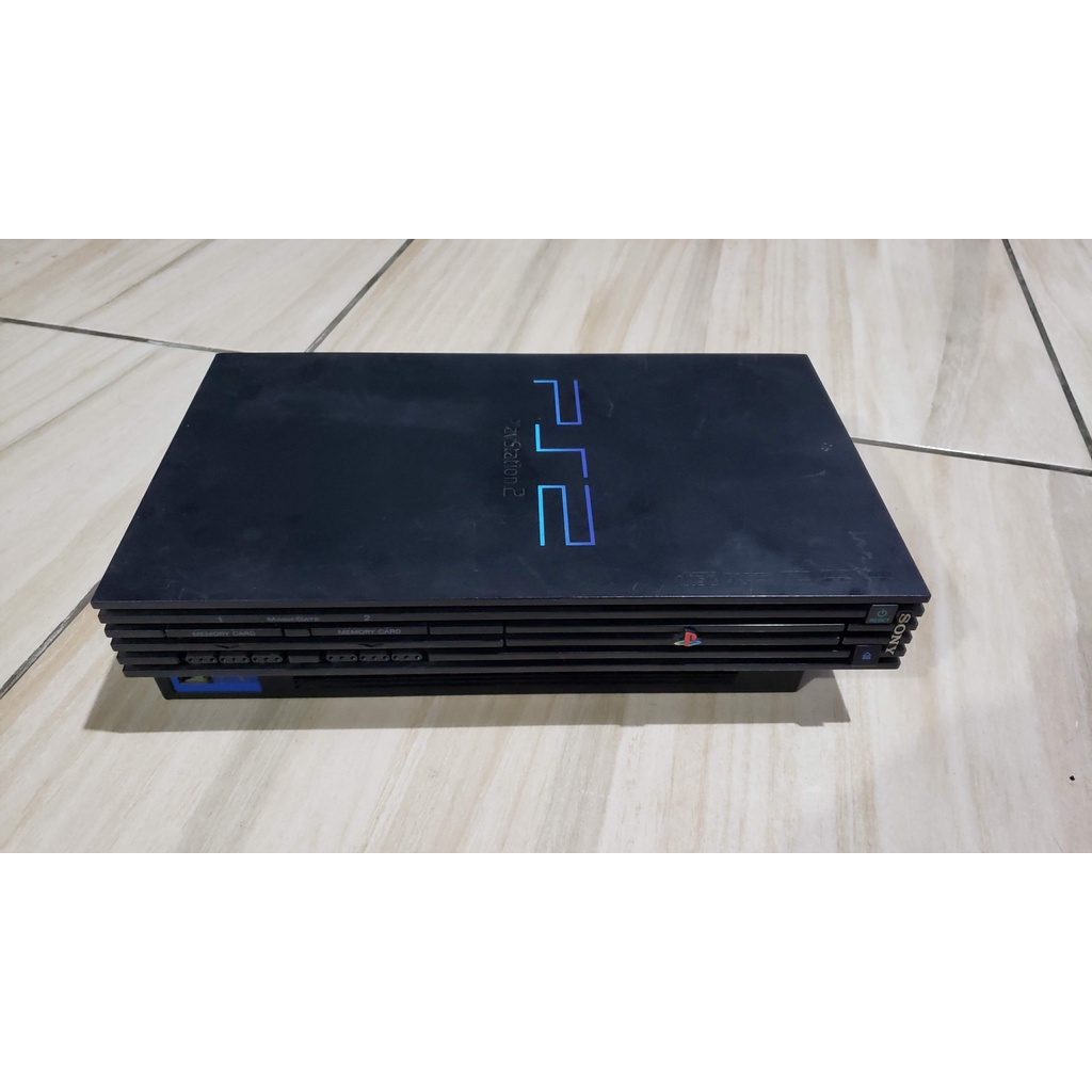 playstation 2 fat só o console defeito no video sem imagem leia em