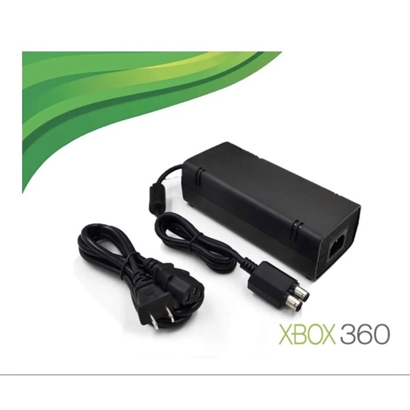 Fonte Xbox Slim Bivolt Cabo De For A Pinos Completo Shopee Brasil