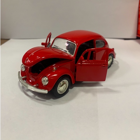 Carrinho De Ferro Fusca Miniatura Escala Shopee Brasil