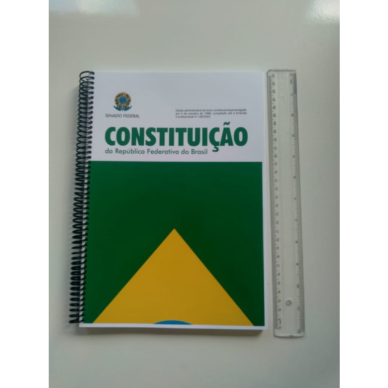 Constituição Federal tamanho grande A4 letra Grande atualizada 2024