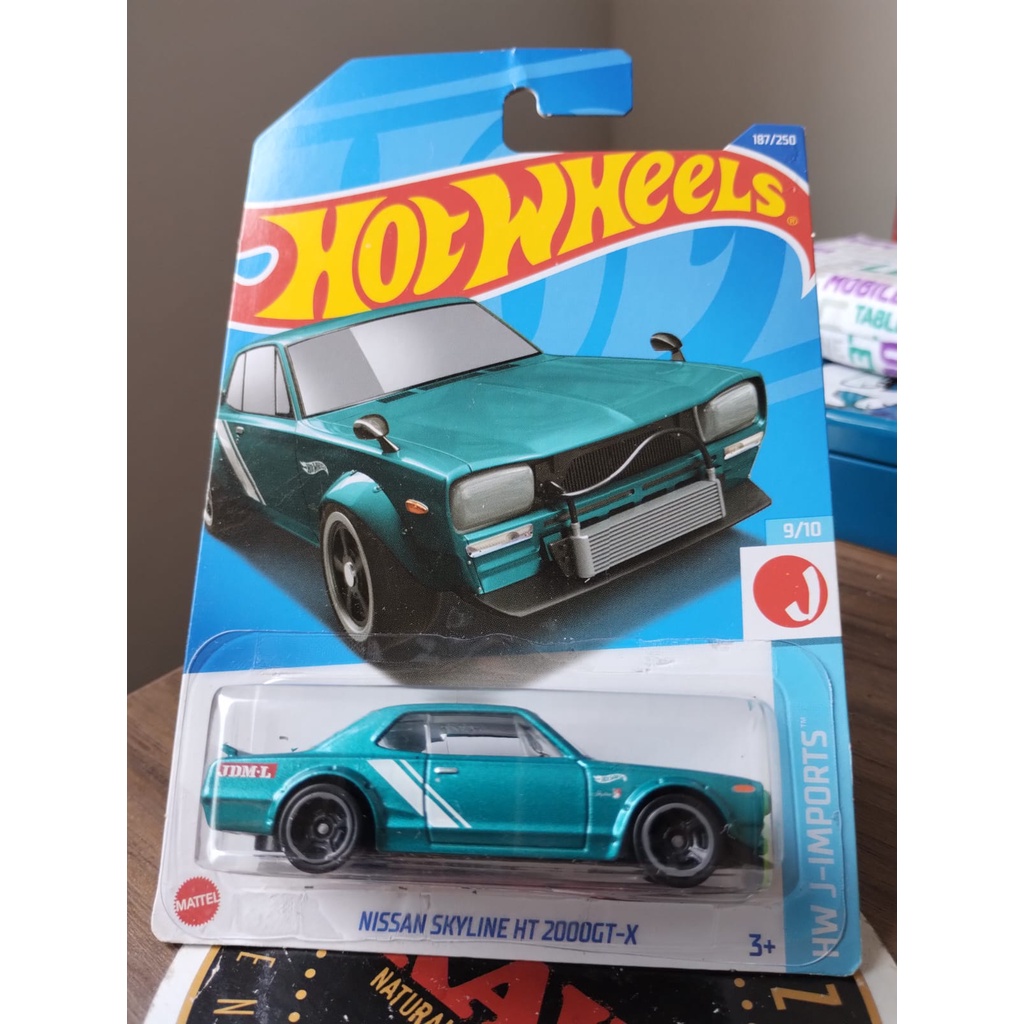 Hot Wheels Nissan Skyline HT 2000GT X Shopee Brasil