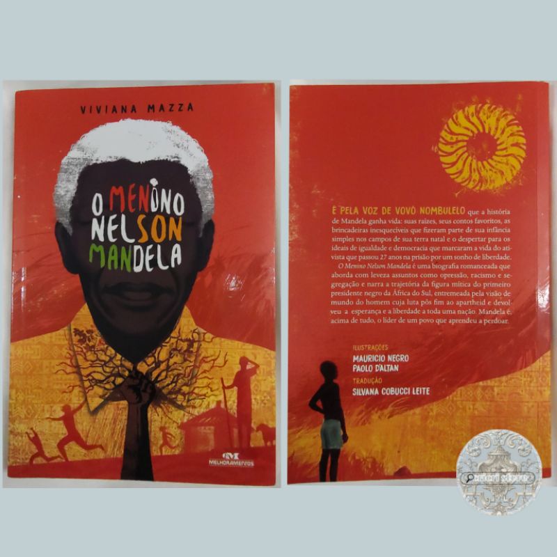 Livro O Menino Nelson Mandela Shopee Brasil