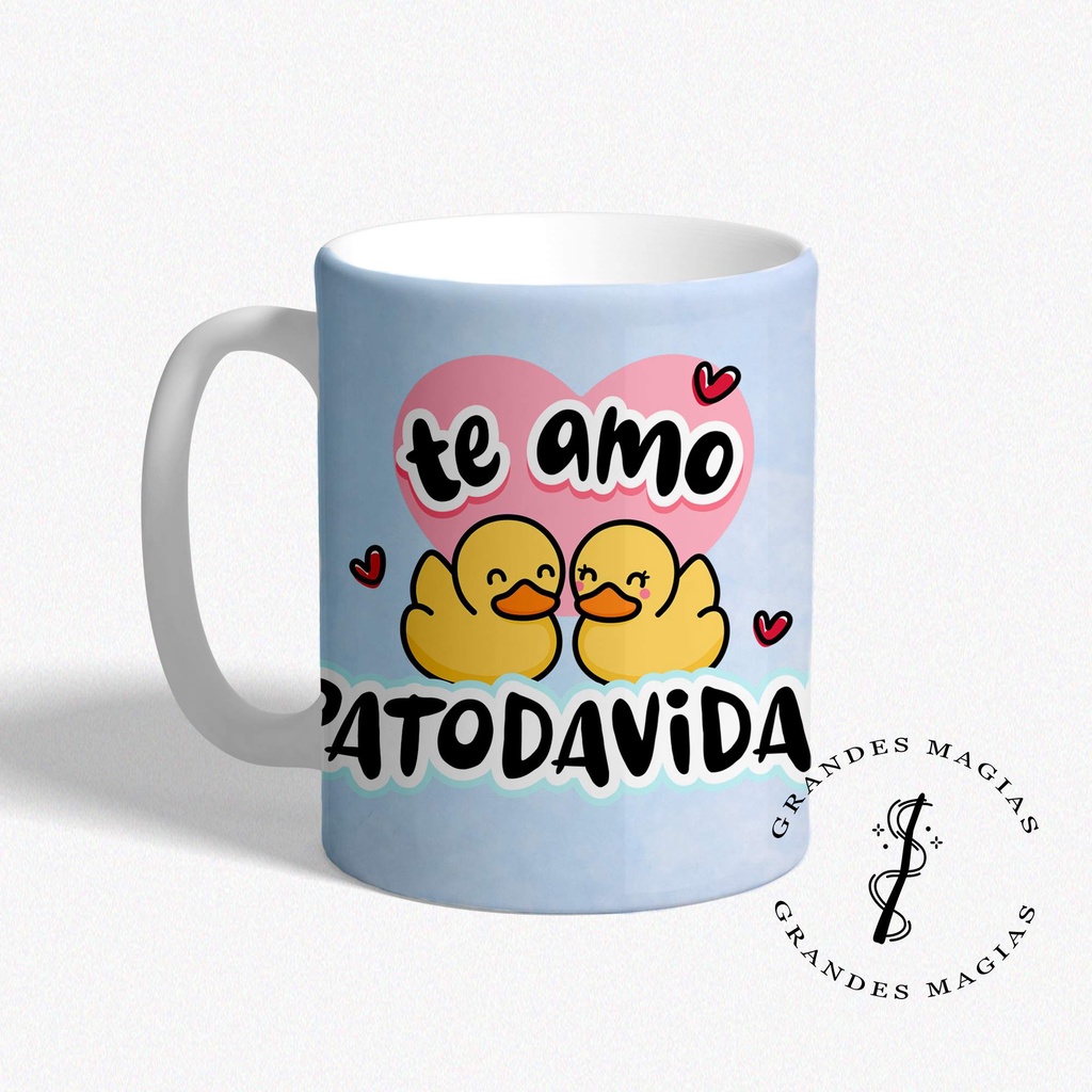 Caneca Te Amo Patodavida Shopee Brasil