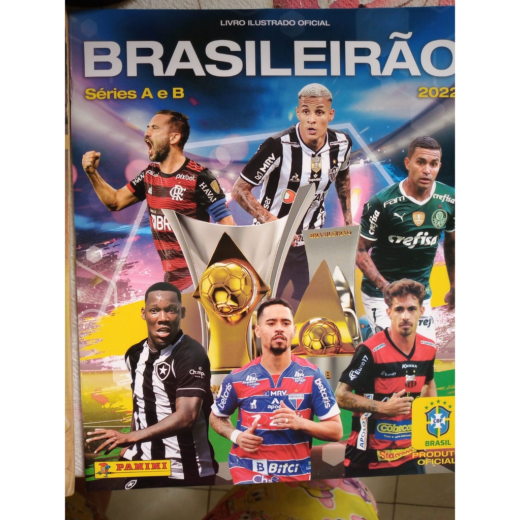 Album Campeonato Brasileiro Kit Shopee Brasil