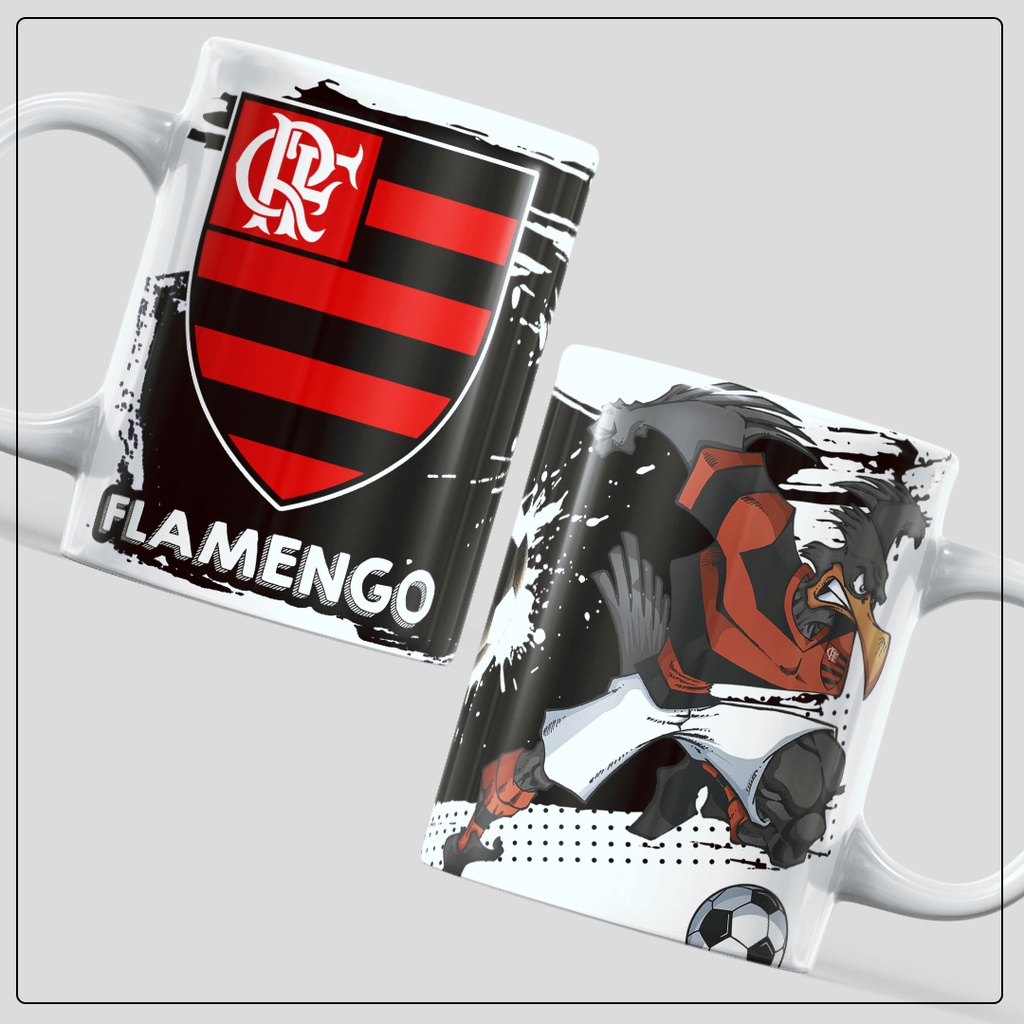 Caneca De Porcelana Do Flamengo Ml Canecas Dahora Shopee Brasil