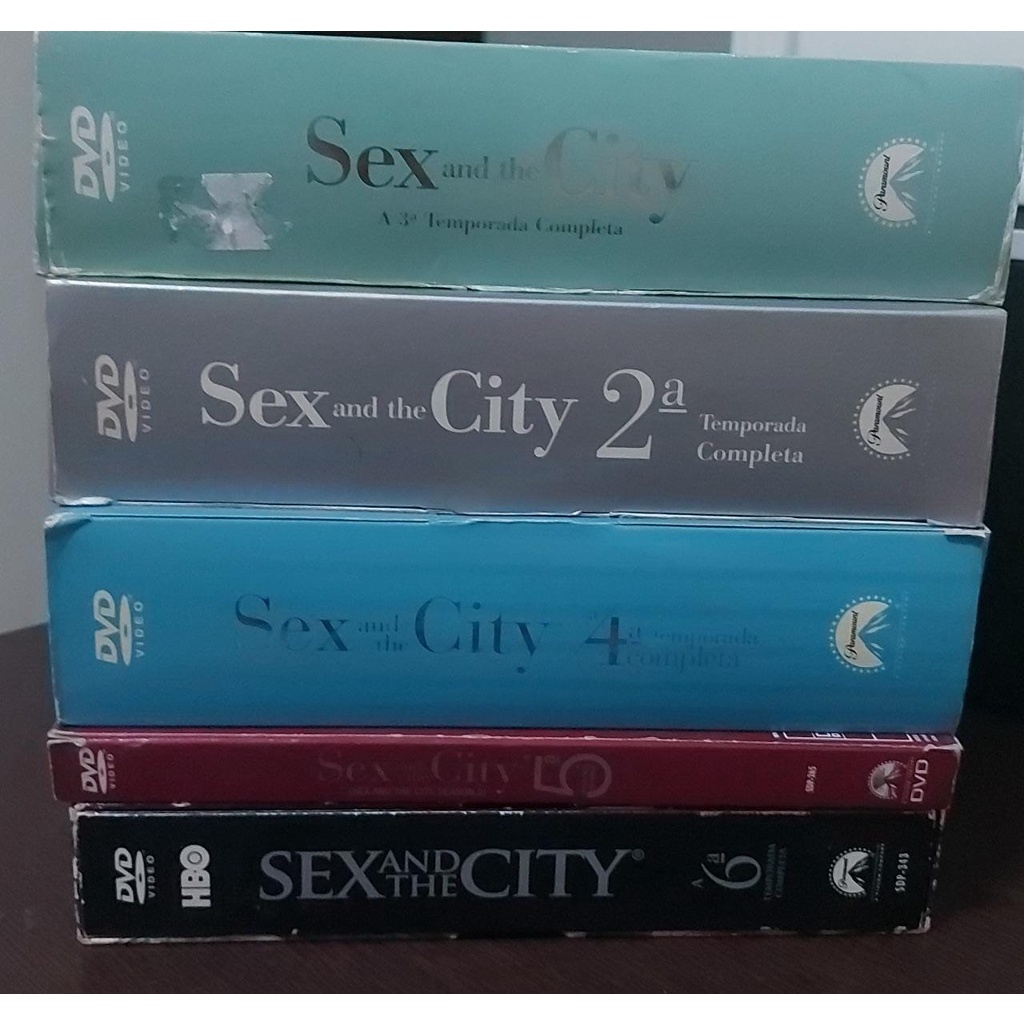 Dvd Sex and the City Série Completa Shopee Brasil