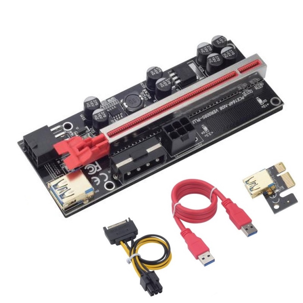 Extensor Placa Riser Ultima Vers O S Plus Capacitores Pci E