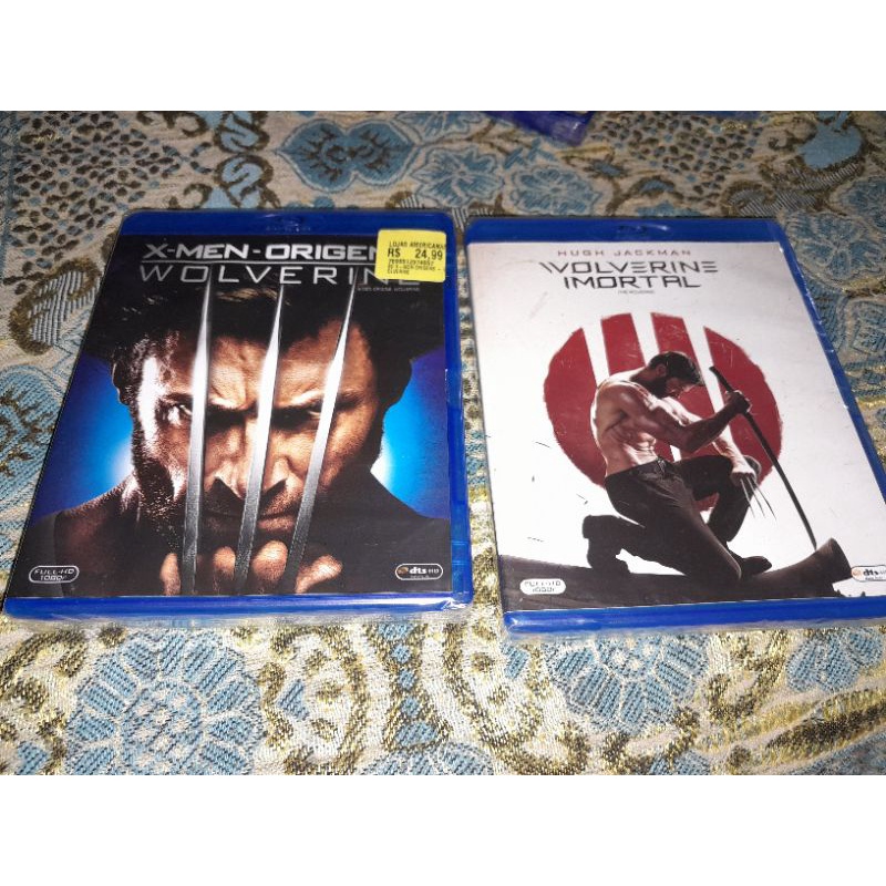 Blu Ray Wolverine E Novos Originais Lacrados Shopee Brasil