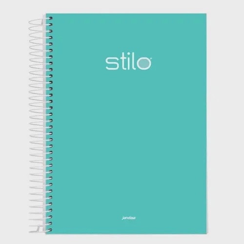 Caderno Tom Pastel 140MMX200MM Capa Dura 80 Folhas Stilo Jandaia