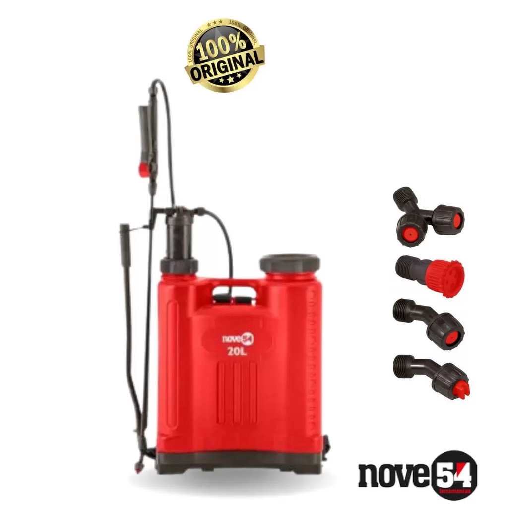 Pulverizador Manual Costal 20 Litros Nove54 Shopee Brasil