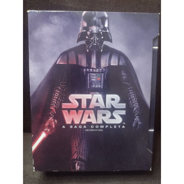 Box Blu Ray Star Wars A Saga Completa Shopee Brasil