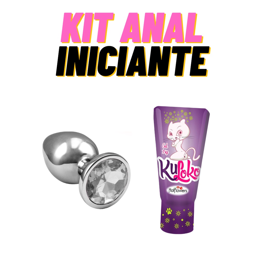 KIT ANAL INICIANTE Plug Dessensibilizante Kuloko 15g Shopee Brasil