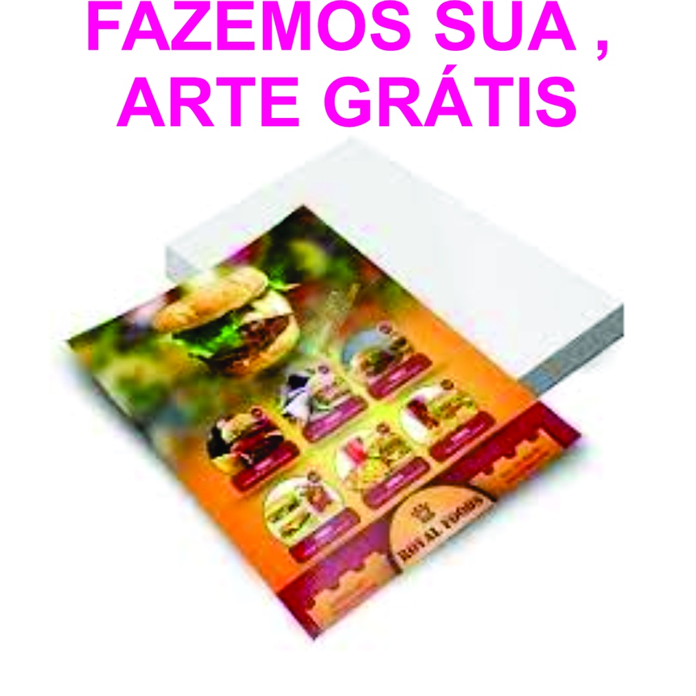 PANFLETOS FLYERS E FOLHETOS 10x15 ou 15x21 2500UND Couchê 115gr