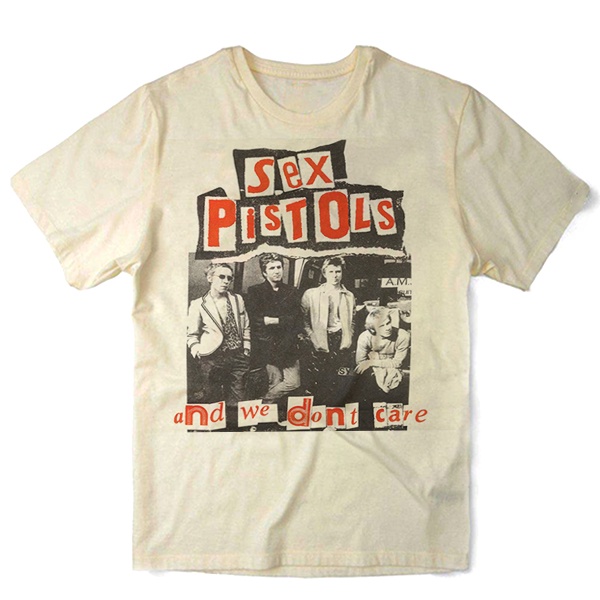 Camiseta Algodao Banda Sex Pistols Punk Rock T Shirt Unissex Shopee