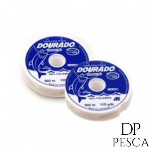 Linha Dourado Premium 100mts Para Pesca Proteção UV 0 45mm Shopee