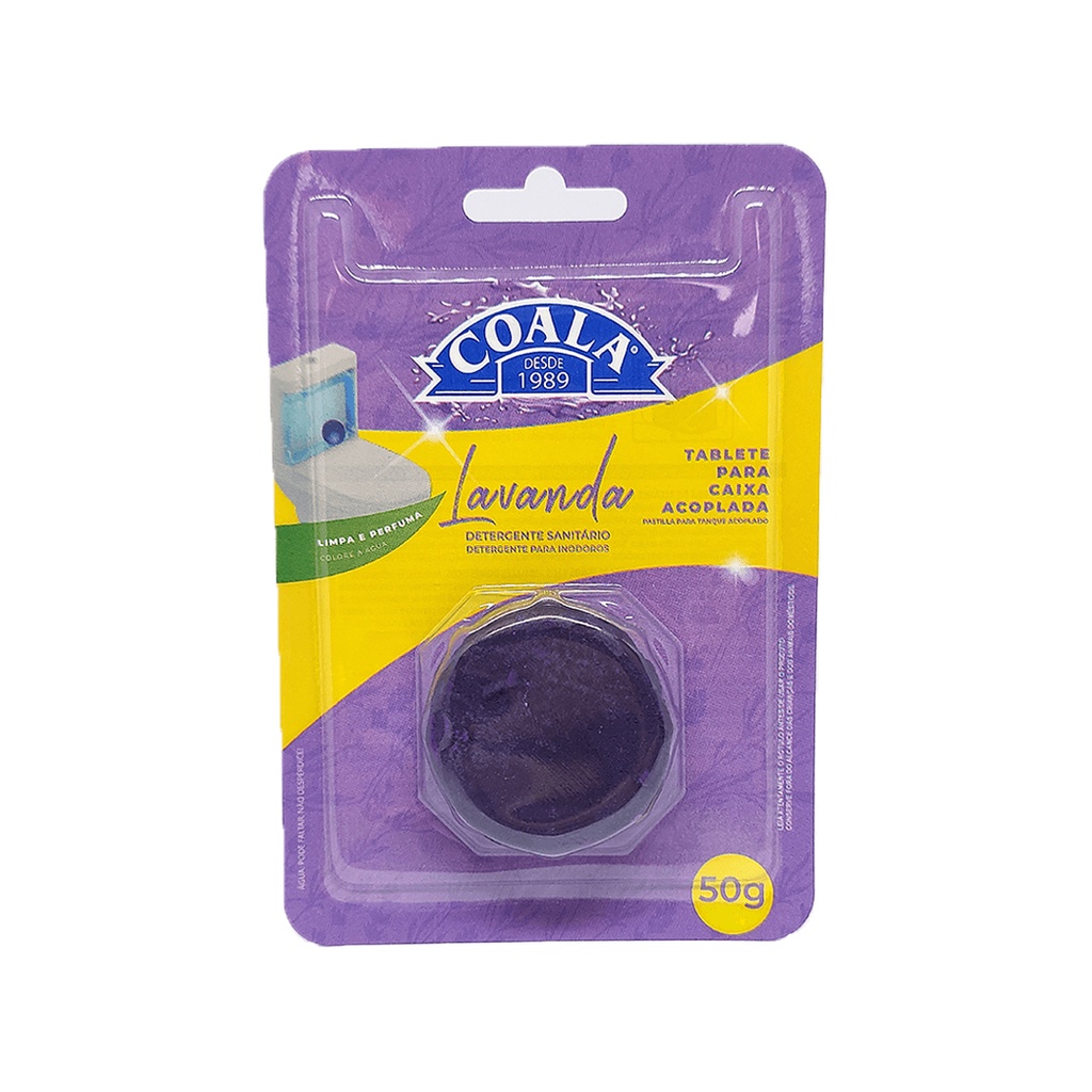 Coala Tablete Para Caixa Acoplada 50g Lavanda Shopee Brasil