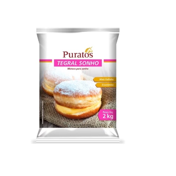 Mistura Para Sonho Tegral Puratos Kg Shopee Brasil