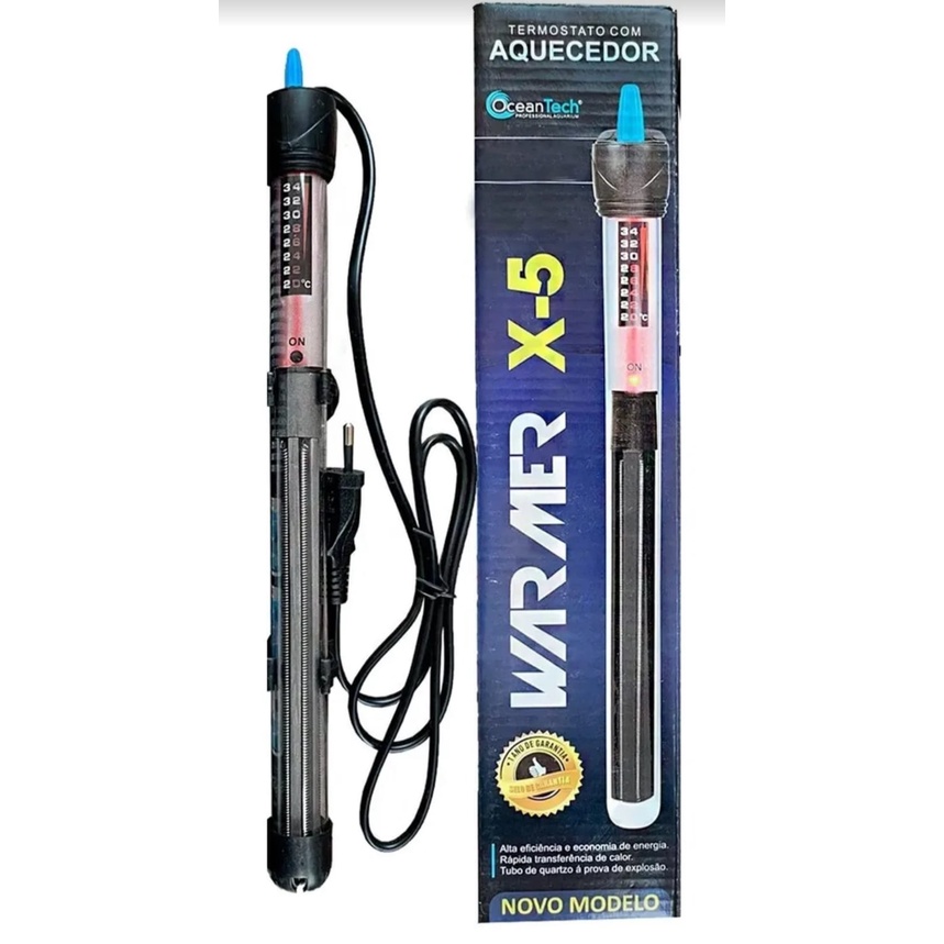 Termostato Aquecedor X Ocean Tech W V Shopee Brasil