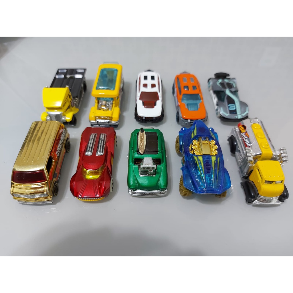 LOTE 10 CARRINHOS HOT WHEELS Shopee Brasil