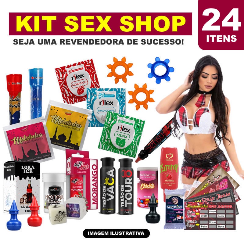 Kit Sex Shop Produtos Er Ticos Uso Adultos Sexy Shopee Brasil