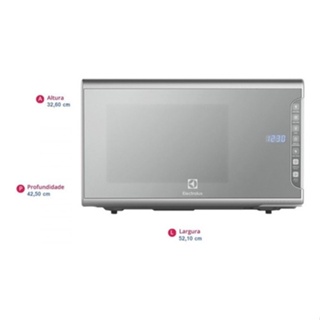 Micro Ondas Electrolux Litros Mi S Shopee Brasil