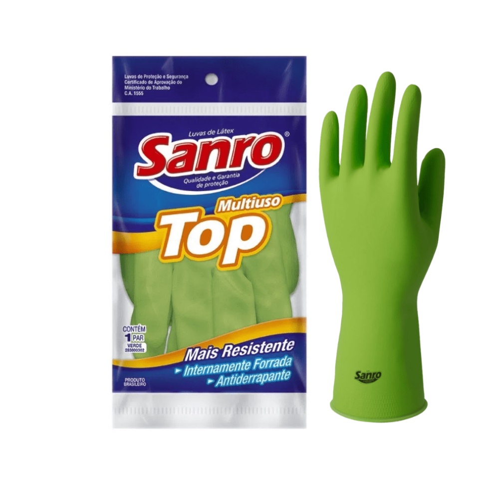 Luva Forrada Top Verde Sanro Shopee Brasil