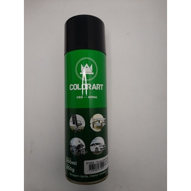 Tinta Spray Preto Ml Uso Geral E Automotivo Shopee Brasil