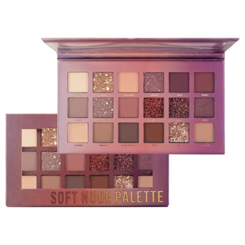 Paleta Ruby Rose Soft Nude Palette Shopee Brasil