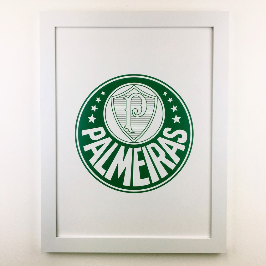 Quadro Palmeiras Quadro Vidro Frontal Palmeiras Cm Shopee Brasil